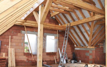 Marks Corner attic trusses